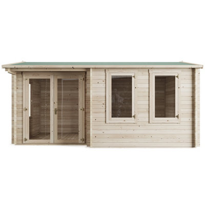 Store More Welbeck Reverse Apex Garden Office - 5.0m x 4.0m