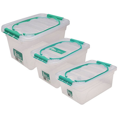 StoreStack Carry Box Set of Multiple Sizes (Pack of 3) RB01033