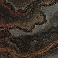 Stories Of Life Quartz Marble Black & Bronze Wallpaper 39659-4