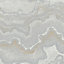 Stories Of Life Quartz Marble Silver & Gold Wallpaper 39659-5
