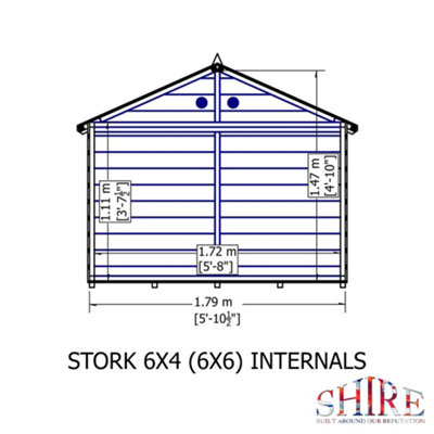 Stork Playhouse Children's Wendy House - 8