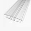 STORM 10mm Clear Polycarbonate Roof Sheets  6000 x 700 mm PK2 + Joiner