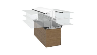 Storm 25-35mm 2.5M Rafter Supported White Bar PK6