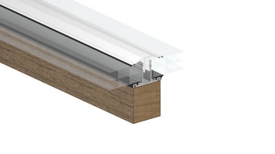 Storm 25-35mm 4M Rafter Supported White Bar PK2