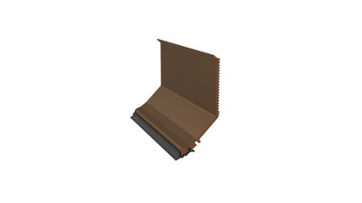 Storm 6.0m Lean To Flashing Trim Brown