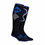 Storm Bloc - Mens Extra Long Wool Wellington Boot Socks 6-11 Black