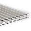Storm Force 16mm Clear Twinwall Polycarbonate Roof Sheet  2000 x 1050  mm PK4