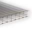 Storm Force 25mm Clear Multiwall Polycarbonate Roof Sheet  2000 x 700  mm PK3