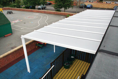 Storm Force 25mm Clear Multiwall Polycarbonate Roof Sheet  5000 x 1400  mm