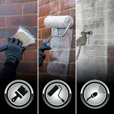 Stormdry Masonry Waterproofing Cream 20L + Soluguard Biocide - Exterior ...