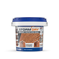 Stormdry Masonry Waterproofing Cream (3 L) - 25 Year BBA & EST Certified Water Seal. Breathable, Colourless