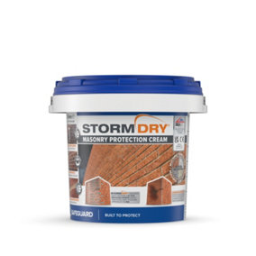 Stormdry Masonry Waterproofing Cream (3 L) - 25 Year BBA & EST Certified Water Seal. Breathable, Colourless