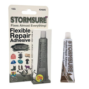 Stormsure Flexible Repair Adhesive 15g (Khaki)