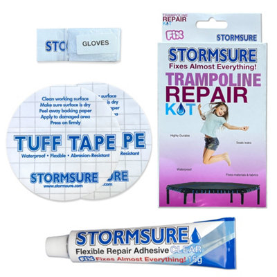 Stormsure Trampoline Repair Kit - Extend Life of Your Trampoline Mat with a Strong Durable Repair