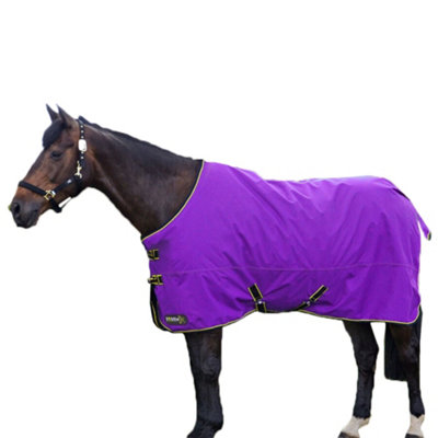 StormX Original StandardNeck 50 Horse Turnout Rug Purple/Dark Purple