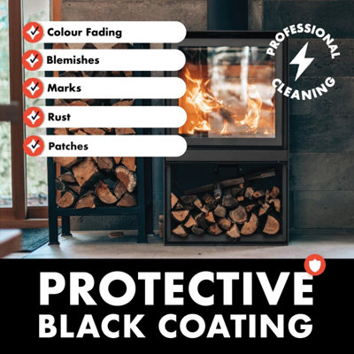 Stove Polish For Log Burners u0026 Grates. Stove Paint Alternative (250ml) |  DIY at Bu0026Q