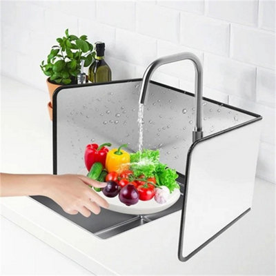 Stove Splatter Guard Portable Folding Splatter Shield Guard for Cooking