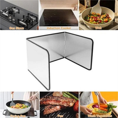 Stove Splatter Guard Portable Folding Splatter Shield Guard for Cooking