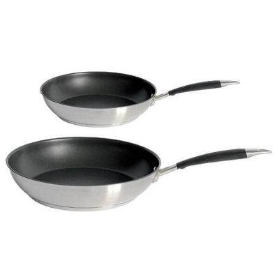 Stoven Soft Touch Induction 20 and 28cm Non-Stick Frying Pan Set