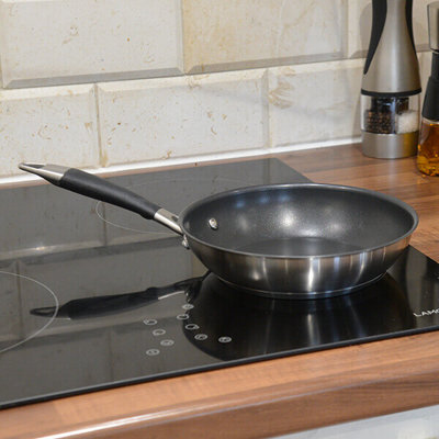 Stoven Soft Touch Induction 20 and 28cm Non-Stick Frying Pan Set