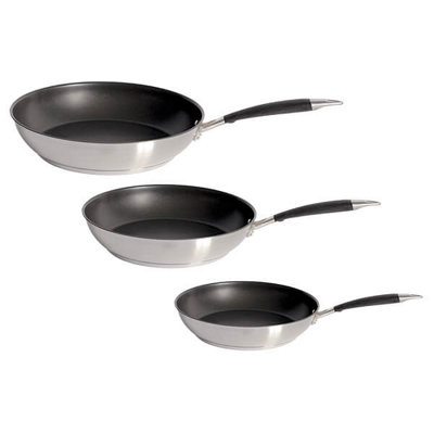 Tefal Ingenio Expertise L6509105 Induction Fry Pans Set 22 and 26 cm