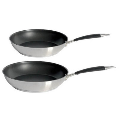 Tefal Ingenio Expertise L6509105 Induction Fry Pans Set 22 and 26 cm