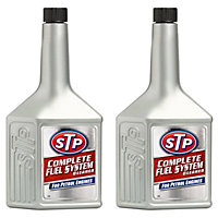 STP 2PC Complete Fuel System Cleaner for Petrol Engines 500ml