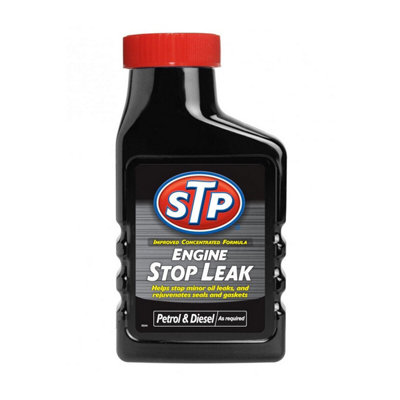 STP Engine Oil Stop Leak Additive Renews Seals Gaskets Petrol Diesel ...