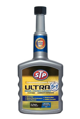 STP Ultra 5in1 DIESEL Injector Fuel System Cleaner Treatment Power Booster 400ml