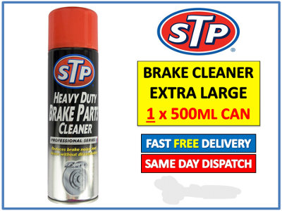 STP WORKSHOP BRAKE PART DISC & CLUTCH CLEANER SPRAY CAN LARGE 500ml NEW