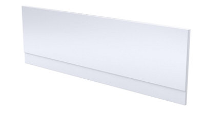 Straight Acrylic Bath Front Panel and Plinth - 1600mm - White Price Comparisons | Compare The Build