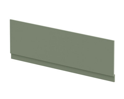 Straight Bath MDF Front Panel & Plinth - 1800mm - Satin Green ...