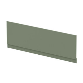 Straight Bath MDF Front Panel & Plinth - 1800mm - Satin Green - Balterley