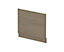 Straight Bath MFC End Panel & Plinth - 700mm - Woodgrain Solace Oak - Balterley