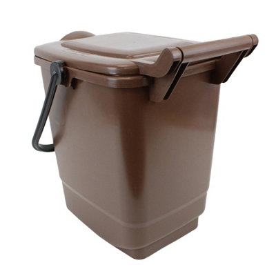 Straight - Kerbside Food Waste Caddy - 23L - Brown - 3