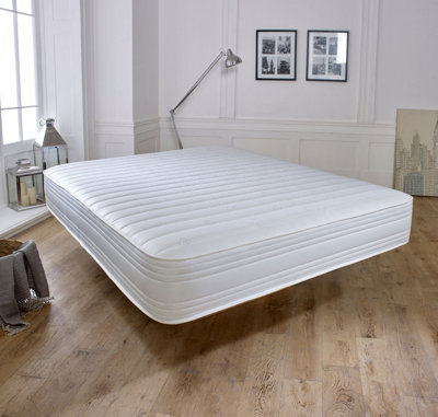 Straight Line Modern Memory Foam Spring Mattress Double
