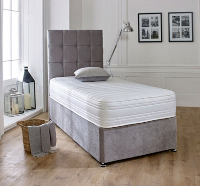 Straight Line Modern Memory Foam Spring Mattress Single