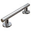 Straight Polished Stainless Steel Grab Rail - 12"/30cm