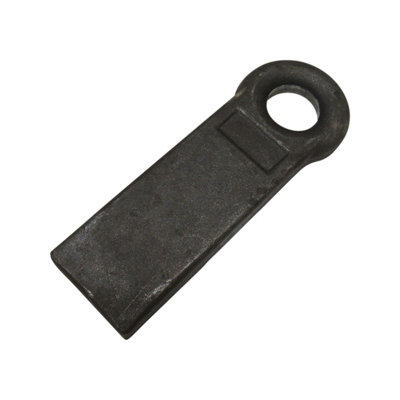 Straight Trailer Hitch Eye 16" EN16T (35 Ton Weld On High Tensile Towing Ring)