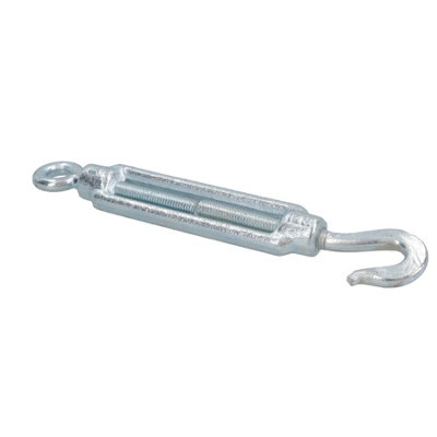 Straining Screw / Turnbuckle Hook to Eye Galvanised Rigging M8 DK61