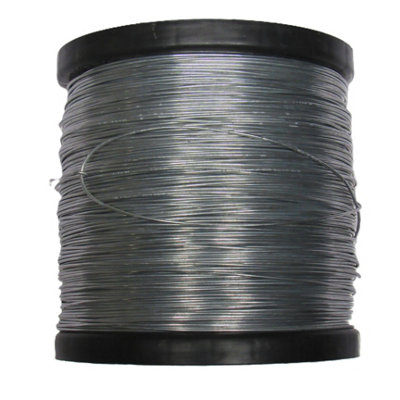 Stranded Electric Fencing Wire 1.5MM (400M Reel Galvanised Electrified ...