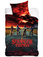 Stranger Things Welcome to Hawkins Single Duvet Cover Set