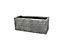 Strata 60cm Brick Effect Trough GN576-PEW-ST Grey Trough