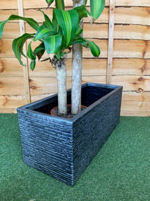Strata 60cm Brick Effect Trough GN576-PEW-ST Grey Trough