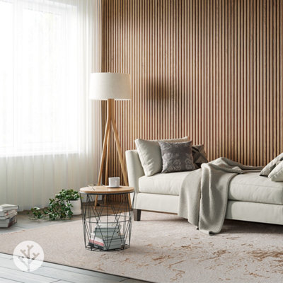 Strata Bronze Grey Champagne Modern Abstract Easy to Clean Rug for ...