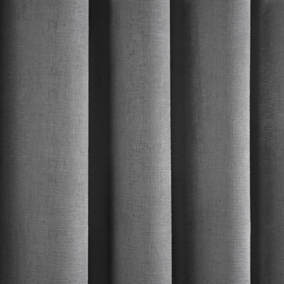 Strata Triple-Woven Dimout Eyelet Curtains