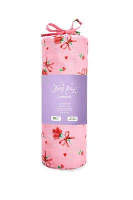 Strawberry Rose Duvet Cover Set