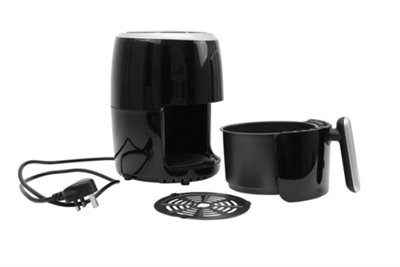 Streetwize 1.7L 1000W Healthy Low Fat Oil Free Rapid Air Fryer Cooker with Digital Display
