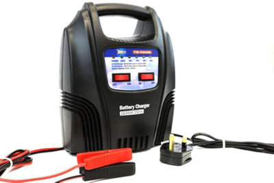 Streetwize 15 Amp Automatic Trickle Car Motorbike Motorhome 12V/24V Battery Charger
