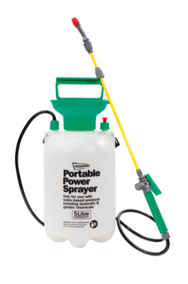 Streetwize 5lt Portable Power Wash Sprayer for Cleaning Cars Garden Windows etc
